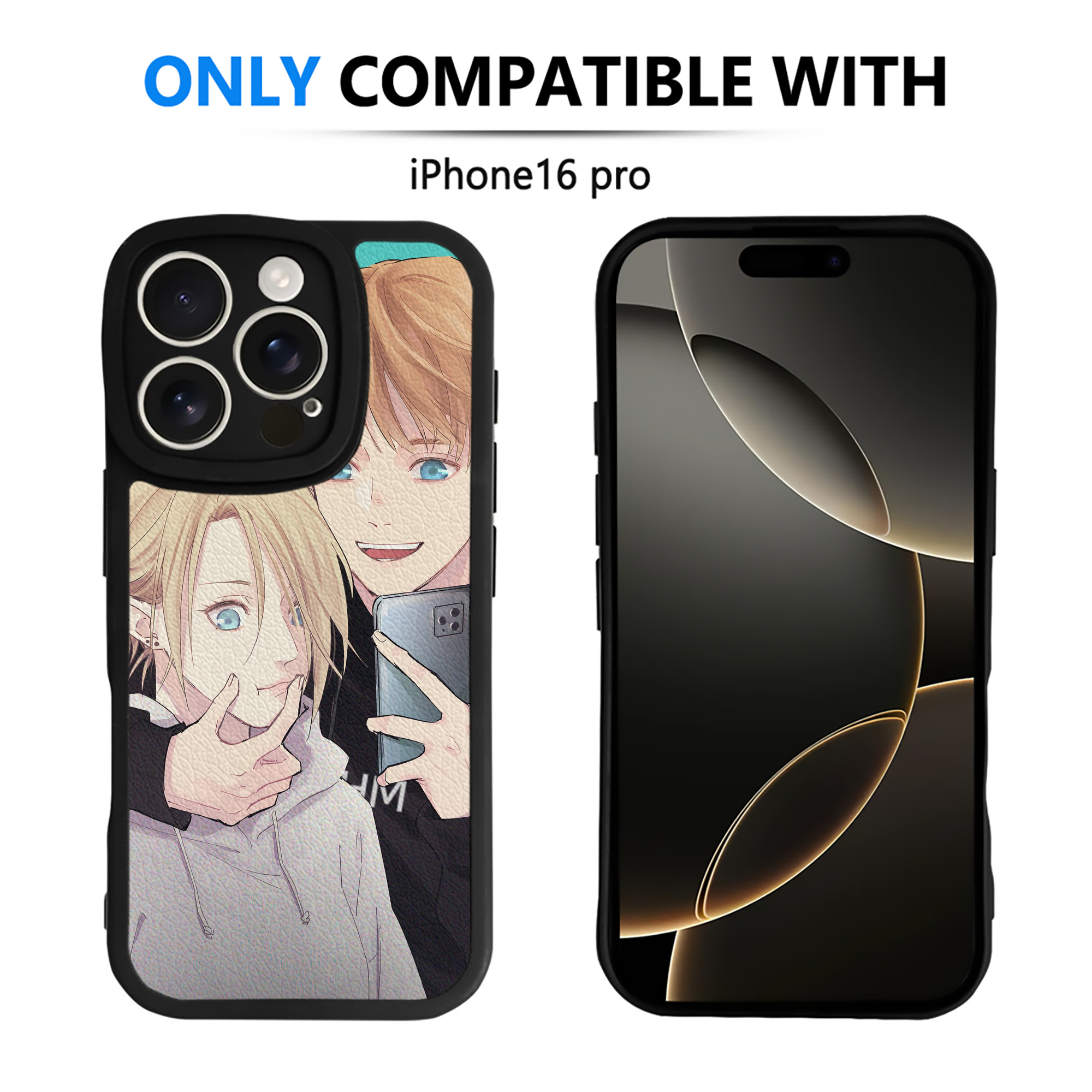 （画像用） 進撃の巨人 Attack on Titan 【iPhone 16シリーズ対応】シリコンスマホケース（レザー調） 材質：シリコン